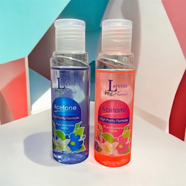 اسيتون لارين  برائحه الخوخ وعادي